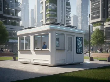 What is a modular kiosk design? Modern Sales and Service Points for Businesses