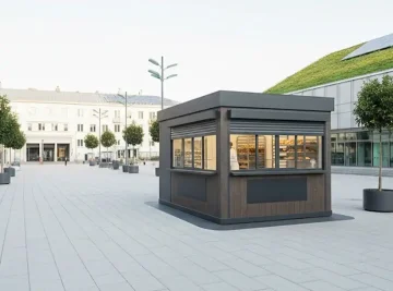 Bakery Kiosk - Mall Bread Kiosk Design and Counter
