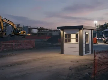 Mobile Guard Shack: Advantages of Prefab Guard Booths Structures