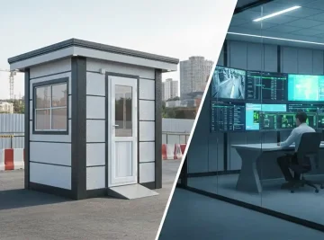 Security Guard Cabin Manufacturers: Different Approaches in Site Security