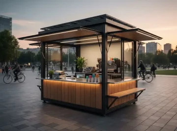 Mobile Outdoor Food Kiosk for Sale: A Profitable Business Model for Investors
