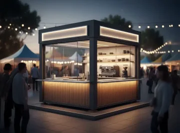 Catering Kiosk For Sale: Mobile Street Catering Food Kiosks