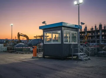 Why Choose a Portable Security Cabin And Kiosk for Your Construction Site?