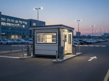 Prefabricated Guard Huts for Parking Lots and Garages