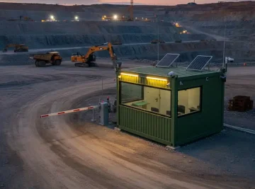 Temporary Guard Huts for Construction and Mining Sites