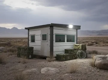 Ballistic-Rated Guard Shelter Container Building Systems