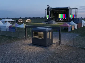 Portable Ticket Cabins for Concerts and Festivals