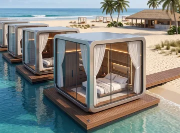 Hotel Cabana Cabins for Hotels: Modern Outdoor Rooms