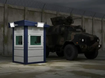Karakol ve Polis Bekleme Noktaları İçin Zırhlı Kabin Standartları