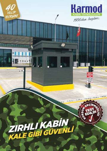 Kurşun Geçirmez Zırhlı Kabin Kataloğu