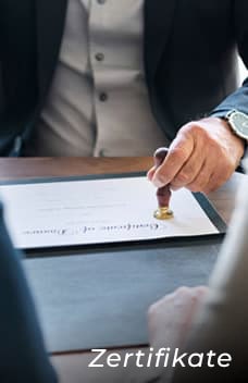 Zertifikate