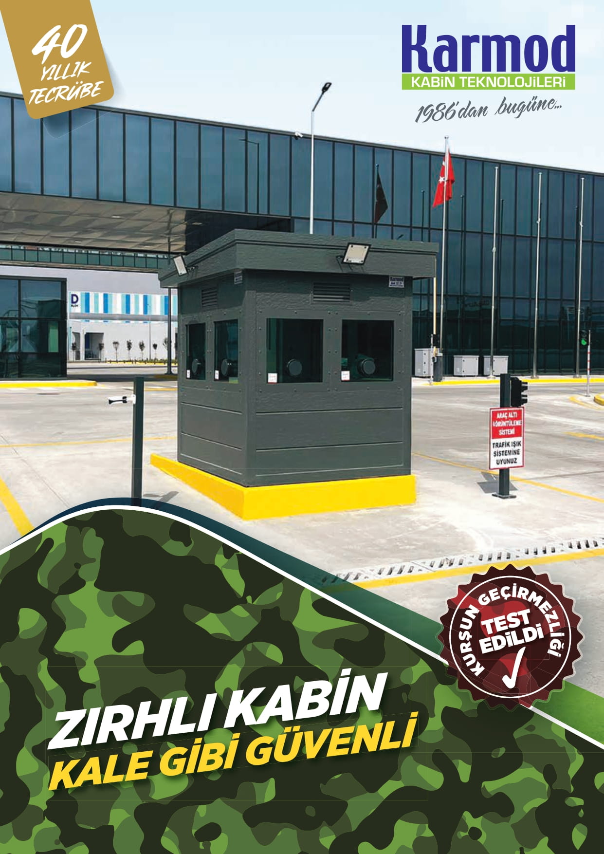 Kurşun Geçirmez Zırhlı Kabin Kataloğu