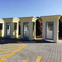 Precast cabin