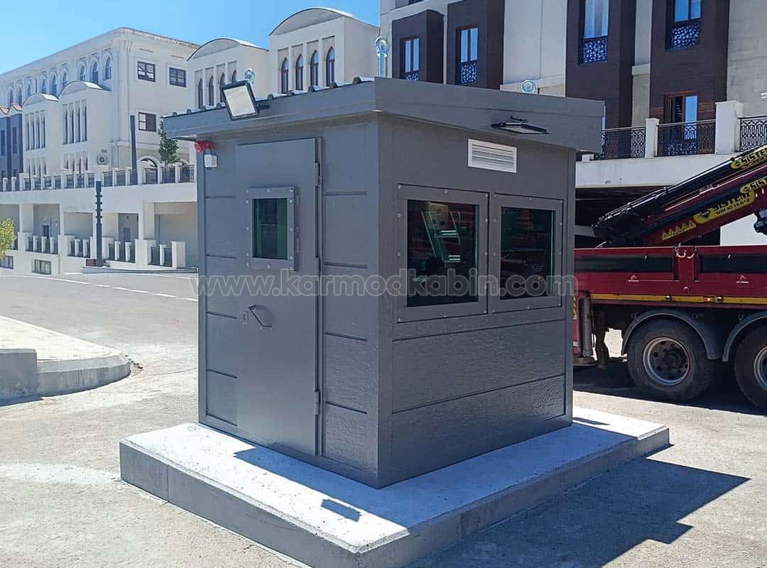 Armoured Secure Cabin Model Using BR7 Glass