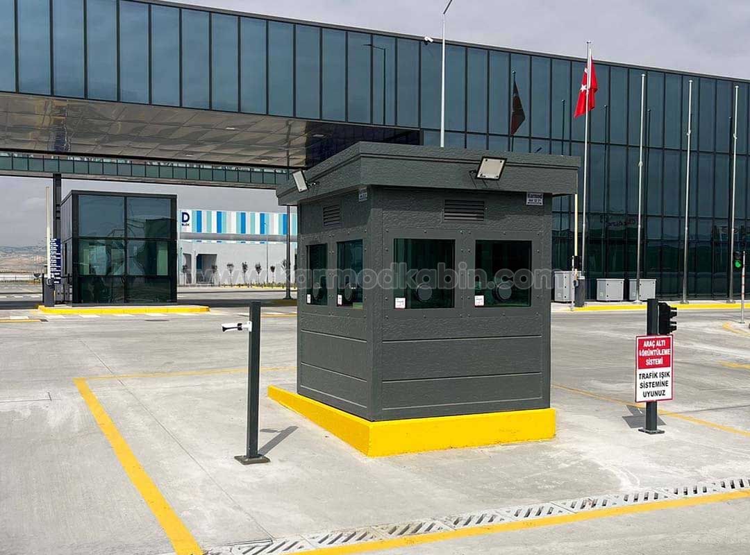 Armoured Security Cabin Made Using Hardox 500