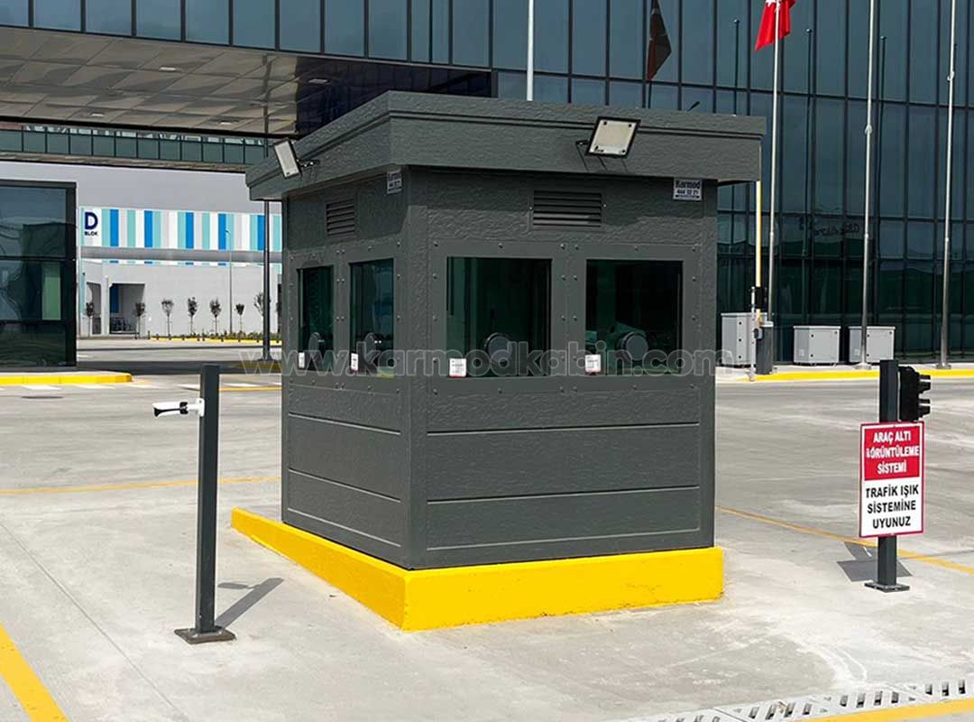 Ballistic-Rated Guard Shelter