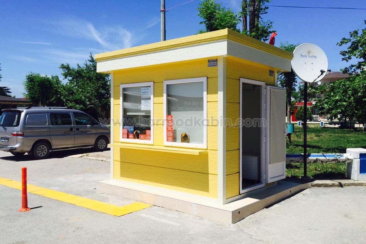 Betopan Kaplamalı Taksi Durağı Modeli