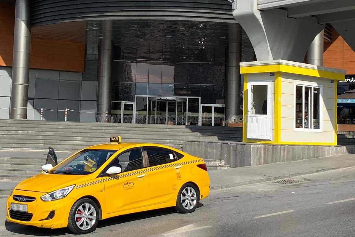 Betopan Kaplamalı Taksi Durağı Modelleri