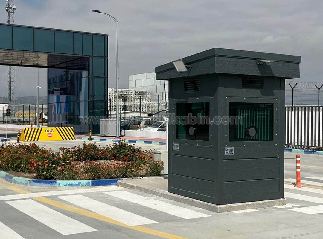 Bulletproof Security Cabin for Consulate