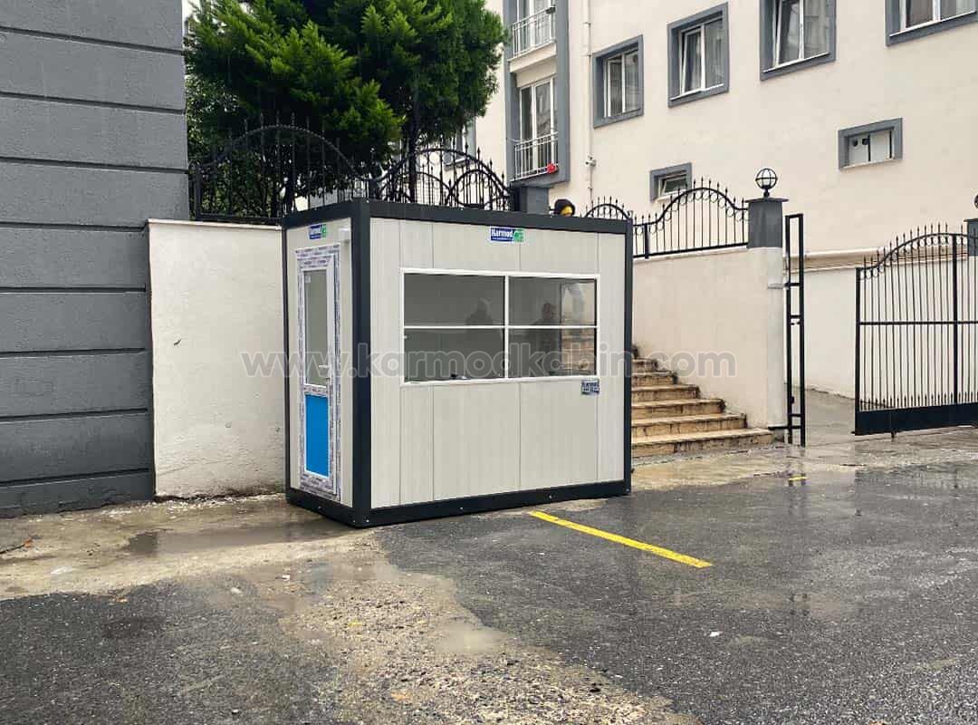 Easy-to-maintain Security Guard Cabin