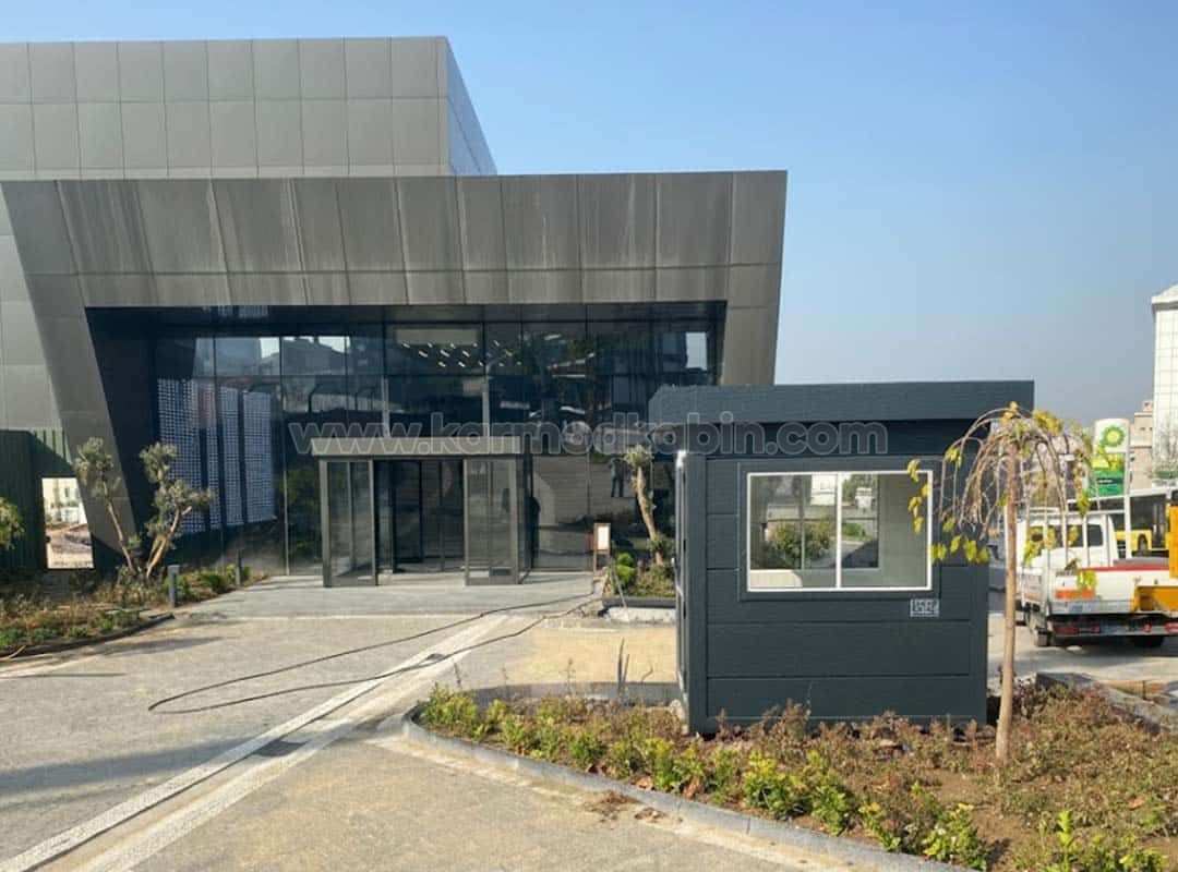 Farklı Renklere Boyanabilir Büfe ve Güvenlik Kabini