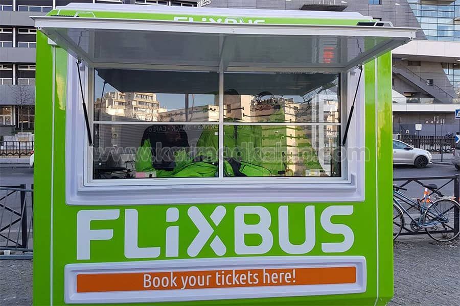 Flixbus Bilet Satiş Kabini