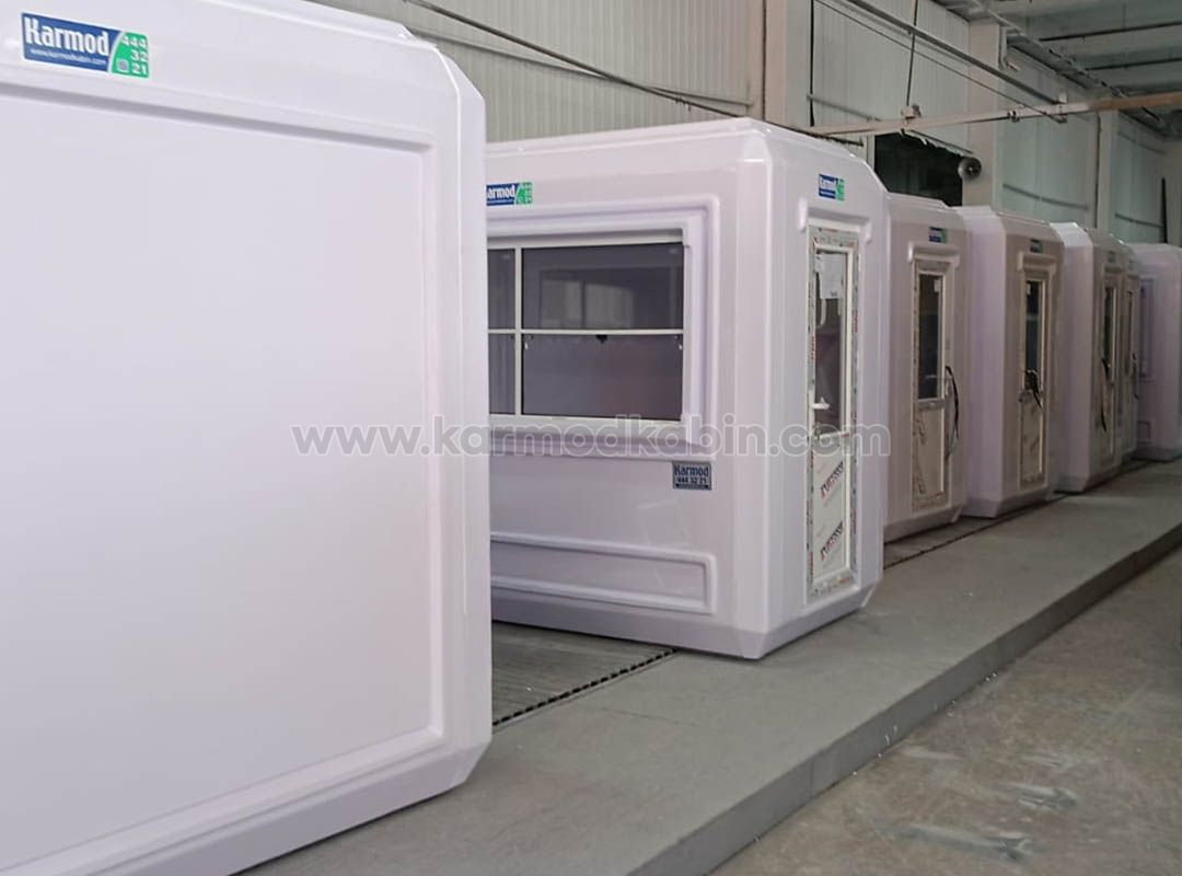 Install a Portable Security Cabin