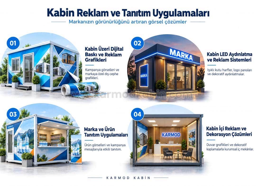 Kabin Reklam ve Tanıtım Uygulamaları