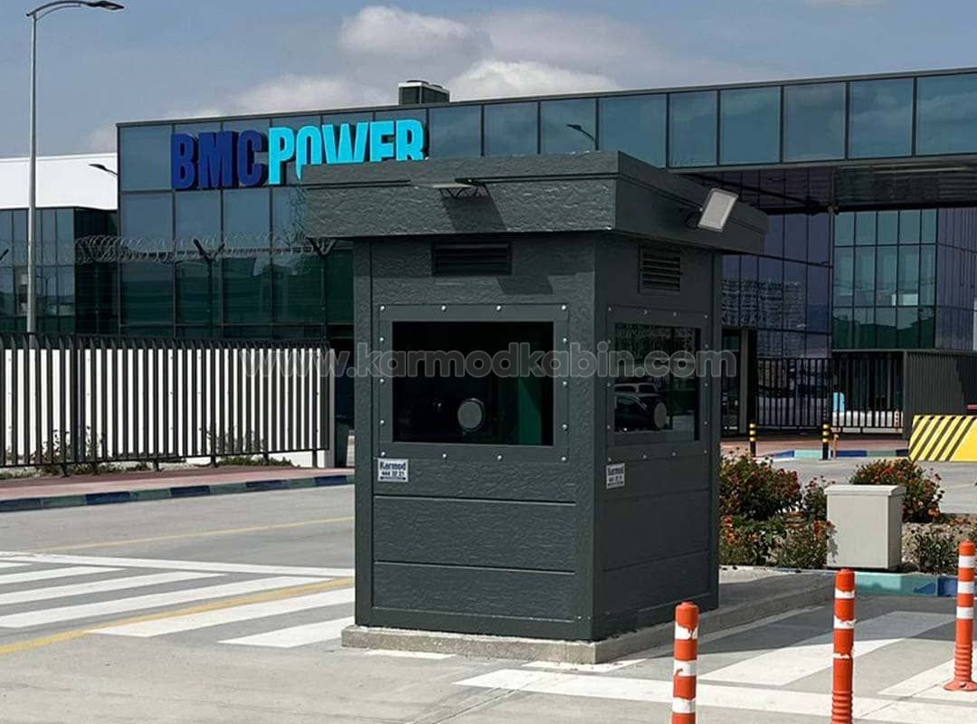 Karakol ve Polis Bekleme Noktaları İçin Özel Zırhlı Kabin