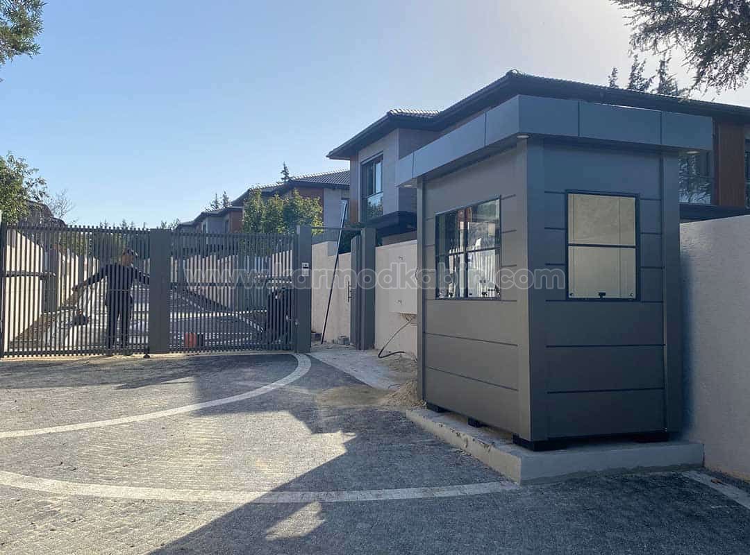 Modern Security Gatehouse