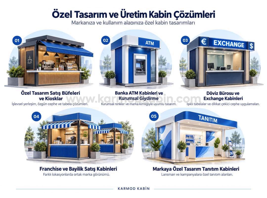 Özel Tasarım ve Üretim Kabin Çözümleri