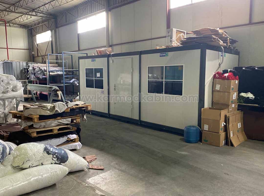 Şantiye ve Fabrikalarda Kullanılan Panel Konteyner Modeli