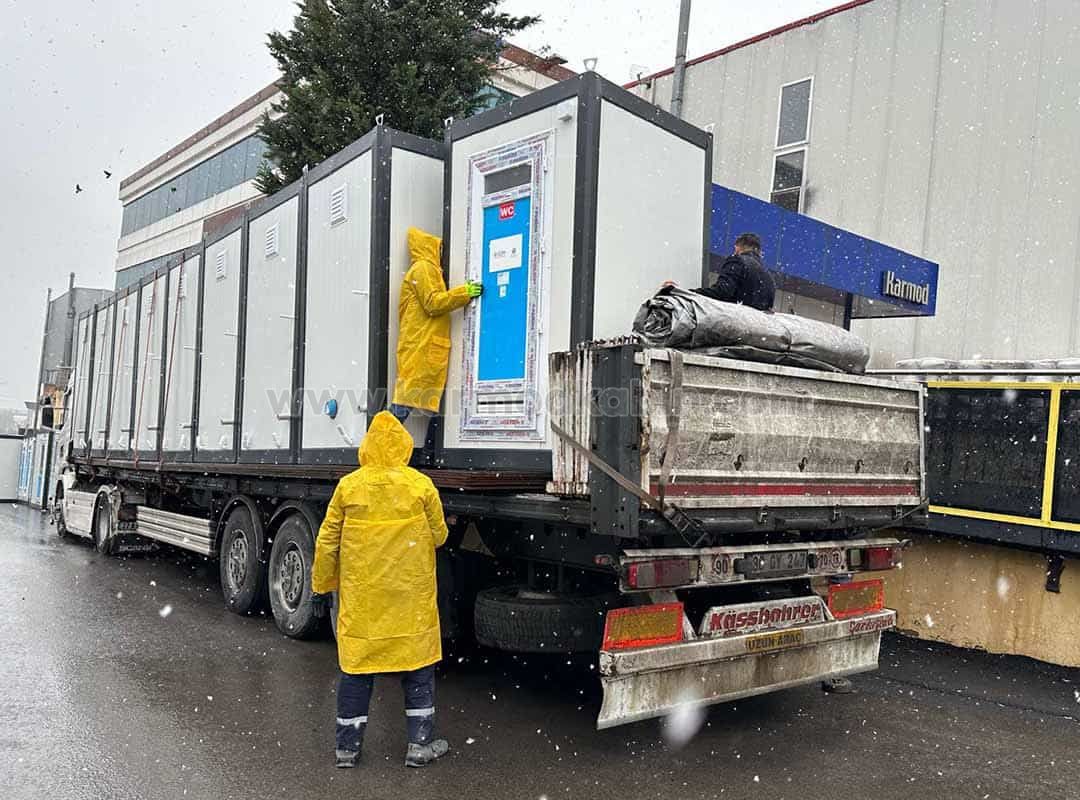 Şantiyelerde Seyyar Tuvalet