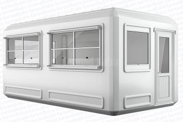 Polyester Kabin 270x510