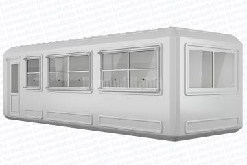 Cabine Modulaire en Polyester 270x750