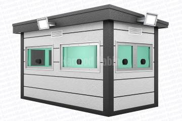 Armored Cabin 200x400