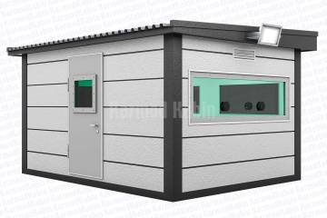 Cabine de Sécurité Pare-Balles 300x400