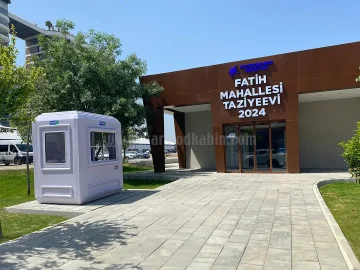 150x215 Polyester Güvenlik Kabini