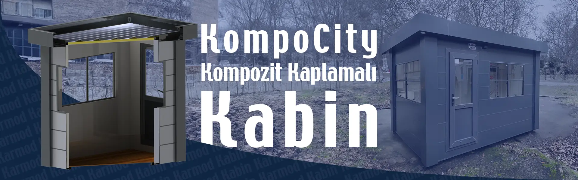 KompoCiyt Kompozit Kaplamalı Kabin Modeli